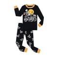 thumbnail image 1 of CONZONE Halloween Big Girls Pajamas Skeleton Pjs Set Hallowmas Jammies Long Sleeve Tops Pants 2 Piece Sleepwear Loungewear for Kids, 1 of 4