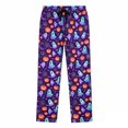 thumbnail image 1 of CONZONE Halloween Mens Pajama Pants Elastic Waist Drawstring Hallowmas Printed Lounge Pants for Men Soft Sleepewear Pjs Bottoms with Pockets, 1 of 4