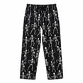 thumbnail image 1 of CONZONE Halloween Pajama Pant for Men Elastic Waist Drawstring Hallowmas Printed Mens Lounge Pants Soft Sleepewear Pjs Bottoms with Pockets, 1 of 4