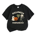 thumbnail image 1 of CONZONE Halloween Toddler Boys Tshirts Short Sleeve Graphic Tees for Boys Crew Neck Spooky Season Cute Tops, 1 of 4