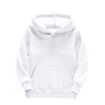 thumbnail image 1 of CONZONE Hoodies for Little Girls Girls Long Sleeve Hooded Sweatshirts for Girls Graphic Cozy Fall Winter Pullover Hoodies With Pocket Size 5-6 Years, 1 of 3