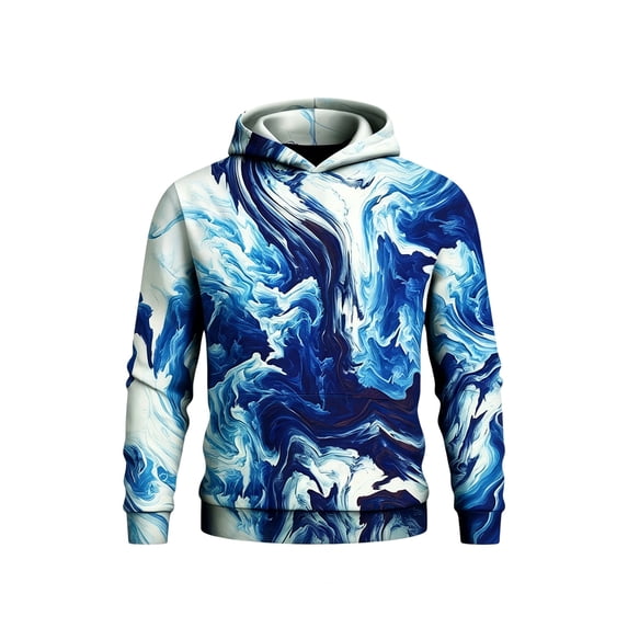 CONZONE Boys Hoodies Graphic Hooded Sweatshirts with Pocket Fall Winter Pullover Boys Clothes Size 1-2 Years