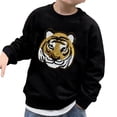 thumbnail image 1 of CONZONE Boys Sweatshirts Tiger Graphic Hoodies Fall Winter Pullover Boys Clothes Size 18-24 Months, 1 of 4