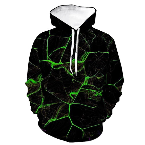 CONZONE Men's Hoodies Long Sleeve Pullover Hoodie for Men Graphic Hooded Sweatshirts With Pocket