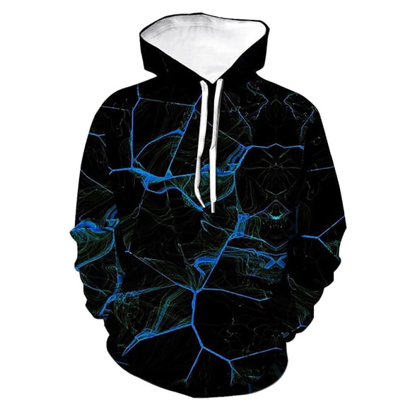 CONZONE Men's Hoodies Long Sleeve Pullover Hoodie for Men Graphic Hooded Sweatshirts With Pocket