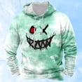 thumbnail image 1 of CONZONE Men's Hoodies Long Sleeve Pullover Hoodie for Men Graphic Y2K Hooded Sweatshirts With Pocket, 1 of 5
