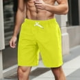 thumbnail image 1 of CONZONE Men'S Sports Shorts Solid Color Athletic Shorts for Men Elastic Waist Drawstring Lightweight Quick Dry Summer Running Shorts With Pocket, 1 of 4