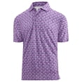 thumbnail image 1 of CONZONE Men's Polo Shirt Short Sleeve Casual Polo Shirt for Men Graphic Breathable Loose Fit Cozy Summer Golf Shirts, 1 of 2