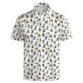 thumbnail image 1 of CONZONE Men's Polo Shirt Short Sleeve Casual Polo Shirts For Men Graphic Collared Cozy Summer Golf Shirts, 1 of 4