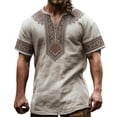 thumbnail image 1 of CONZONE Men's Tshirts Short Sleeve T-Shirts for Men Casual Viking Mythology Graphic Crew Neck Lightweight Tees Cozy Summer Tops, 1 of 4