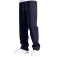 thumbnail image 1 of CONZONE Mens Baggy Sweatpants Wide Leg Fleece Sweat Pants for Men Trendy Elastic Waist Solid Winter Casual Joggers Pant With Pockets, 1 of 5