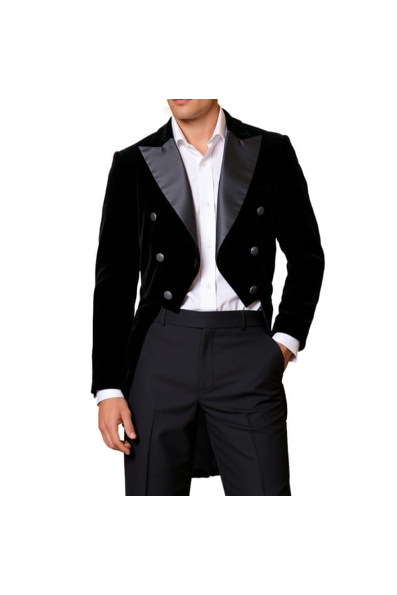 Mens Blazer Casual Suit Jacket for Men Solid Color One Button Modern Slim Fit Dress Jacket for Performance,Prom,Wedding