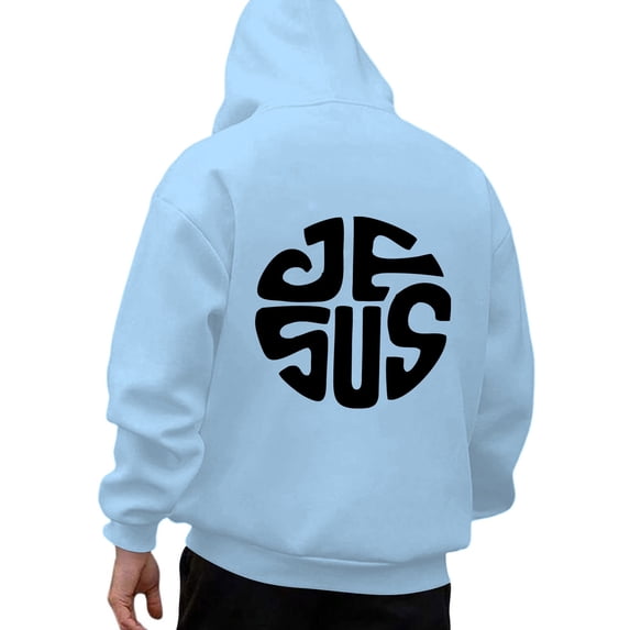 CONZONE Mens Casual Hoodies Long Sleeve Pullover Hoodie for Men Graphic Y2K Hooded Sweatshirts With Pocket