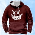 thumbnail image 1 of CONZONE Mens Casual Hoodies Long Sleeve Pullover Hoodie for Men Graphic Y2K Hooded Sweatshirts With Pocket, 1 of 5