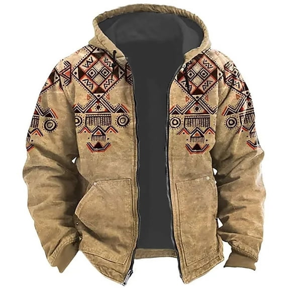 CONZONE Mens Casual Hoodies Long Sleeve Pullover Hoodie for Men Zip Up Graphic Y2K Hooded Sweatshirts With Pocket