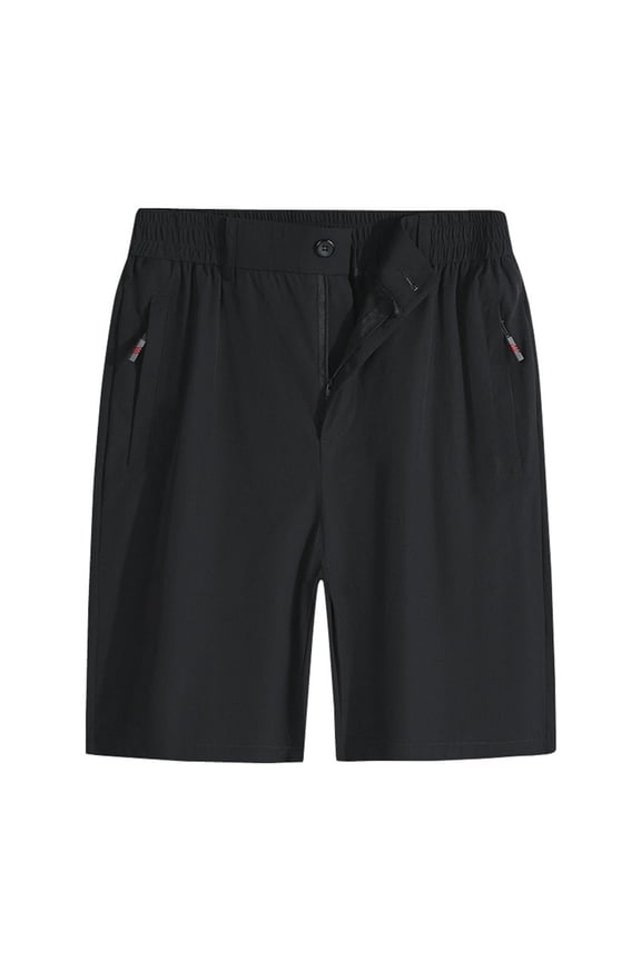 Mens Casual Suit Shorts Buttons Dress Shorts for Men Solid Color Lightweight Slim Fit Party Wedding Shorts With Pockets