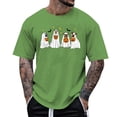 thumbnail image 1 of CONZONE Mens Halloween T-Shirts Graphic Tees for Men Short Sleeve Crew Neck Casual Tops, 1 of 4
