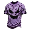 thumbnail image 1 of CONZONE Mens Halloween T-Shirts Graphic Tees for Men Short Sleeve Crew Neck Fashion Tops, 1 of 3