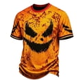 thumbnail image 1 of CONZONE Mens Halloween T-Shirts Graphic Tees for Men Short Sleeve Crew Neck Fashion Tops, 1 of 3
