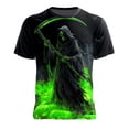 thumbnail image 1 of CONZONE Mens Halloween T-Shirts Spooky Season Graphic Tees for Men Short Sleeve Crew Neck Casual Tops, 1 of 3