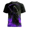thumbnail image 1 of CONZONE Mens Halloween T-Shirts Spooky Season Graphic Tees for Men Short Sleeve Crew Neck Casual Tops, 1 of 3