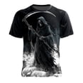 thumbnail image 1 of CONZONE Mens Halloween T-Shirts Spooky Season Graphic Tees for Men Short Sleeve Crew Neck Casual Tops, 1 of 3