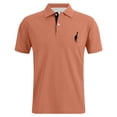 thumbnail image 1 of CONZONE Mens Polo Shirt Short Sleeve Casual Polo Shirt for Men Graphic Breathable Slim Fit Cozy Summer Golf Shirts, 1 of 4