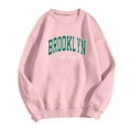 thumbnail image 1 of CONZONE Mens Pullover Sweatshirts Long Sleeve Sweatshirt for Men Trendy Letter Graphic Y2K Crew Neck Warm Fall Hoodie Sweatshirt, 1 of 3