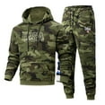 thumbnail image 1 of CONZONE Mens Sweatsuit 2 Piece Sets Casual Men's Jogging Tracksuit Set Camouflage Graphic Pullover Hoodie Pants Sweat Suit for Men Cozy Fall Winter Athletic Track Suit Outfits, 1 of 2