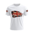 thumbnail image 1 of CONZONE Mens Tshirts Short Sleeve British T Shirts for Men Casual Crew Neck Patriotic Uk Flag Graphic Lightweight Tees Soft Cozy Athletic Tops, 1 of 4
