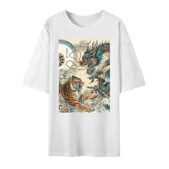 CONZONE Mens Tshirts Short Sleeve T-Shirts for Men Casual Graphic Y2K Crew Neck Lightweight Tees Cozy Summer Tops