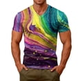 thumbnail image 1 of CONZONE Mens Tshirts Short Sleeve T-Shirts for Men Casual Tie Dye Crew Neck Lightweight Tees Cozy Summer Tops, 1 of 9