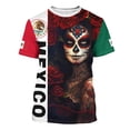 thumbnail image 1 of CONZONE Mens Tshirts Short Sleeve T-Shirts for Men Crew Neck Mexico Graphic Casual Summer Tee Tops, 1 of 4