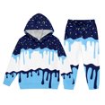 thumbnail image 1 of CONZONE Toddler Boys Outfits 2 Piece Ice Cream Graphic Long Sleeve Hoodies Pants Set Funny Fall Winter Clothes for Kids, 1 of 5
