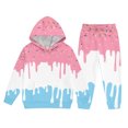 thumbnail image 1 of CONZONE Toddler Boys Outfits 2 Piece Ice Cream Graphic Long Sleeve Hoodies Pants Set Funny Fall Winter Clothes for Kids, 1 of 5