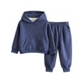 thumbnail image 1 of CONZONE Toddler Boys Outfits 2 Piece Tie Dye Long Sleeve Hoodies Jogger Pants Set Soft Fall Winter Clothes for Kids, 1 of 5