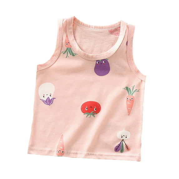 CONZONE Toddler Boys Tank Tops Cartoon Car Graphic Sleeveless T-Shirt ...