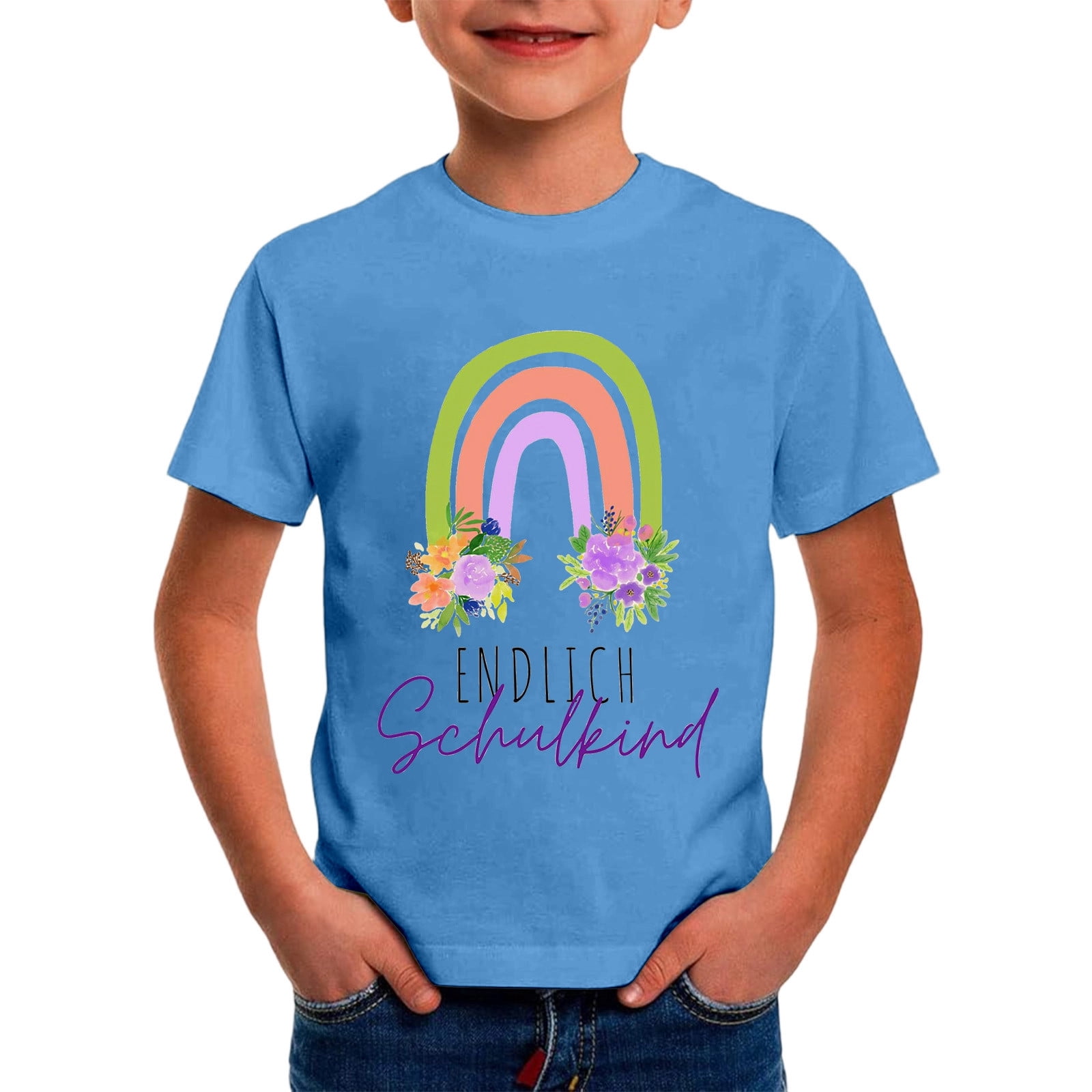 CONZONE Toddler Boys Tshirts Back To School Letter Graphic Short Sleeve ...