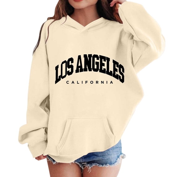 CONZONE Toddler Girls Hoodies Long Sleeve Hooded Sweatshirts for Girls Letter Graphic Soft Fall Winter Pullover Hoodies With Pocket Size 3-4 Years