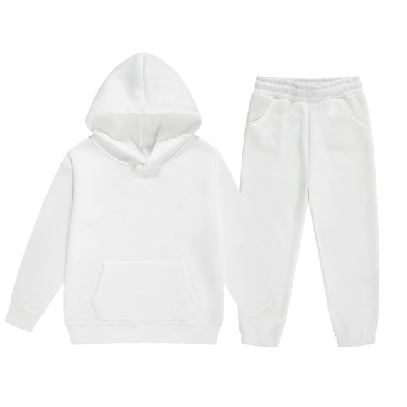 CONZONE Toddler Girls Sweatsuits 2 Piece Set Long Sleeve Letter Graphic Hoodies and Jogger Sweatpants Soft Fall Winter Outfits for Girls Size 4-5 Years