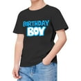thumbnail image 1 of CONZONE Toddler Boys T Shirts Letter Graphic Short Sleeve Tee Shirt for Boys Crew Neck Lightweight Loose Fit Kids Spring Summer Tops, 1 of 4