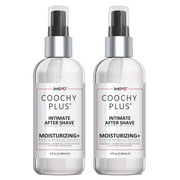 COOCHY Intimate After Shave Protection Moisturizer Plus By IntiMD: Delicate Soothing Mist For The Pubic Area & Armpits – Antioxidant Formula For Razor Burns, Itchiness & Ingrown Hairs 4 Oz. (2 Pack)