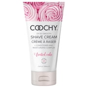 Coochy Shave Cream - Moisturizing Shave Lotion - Gentle Intimate Shaving Cream - For Bikini Area, Underarms, Legs & More - Rash-Free, Hydrating Formula - Frosted Cake, 3.4 oz