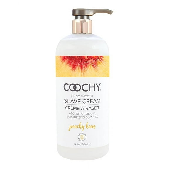 COOCHY Shave Cream - 32 oz Peachy Keen