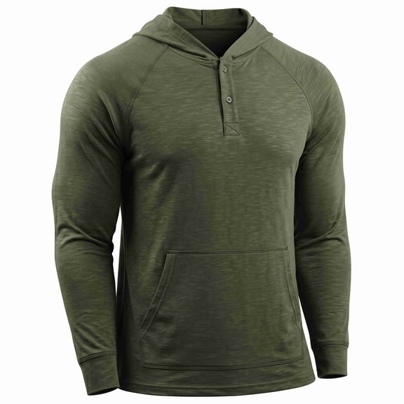 COOFANDY Men's Lightweight Pullover Hoodie Long Sleeve Sweatshirt Comfort Travel Hoodie, Mens Hoodies with Pocket