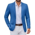 thumbnail image 1 of COOFANDY Casual Suit Jacket for Men Slim Fit Sports Jackets Lightweight Formal Business Blazer with Pocket, 1 of 6