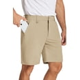thumbnail image 1 of COOFANDY Golf Shorts Men Stretch Big and Tall Hiking Shorts Elastic Waist Work Shorts Casual Summer Shorts with Pockets, 1 of 6