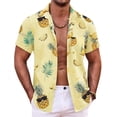 thumbnail image 1 of COOFANDY Hawaiian Shirt for Men Short Sleeve Button Down Shirts Summer Vacation Shirt Tropical Shirts, 1 of 5