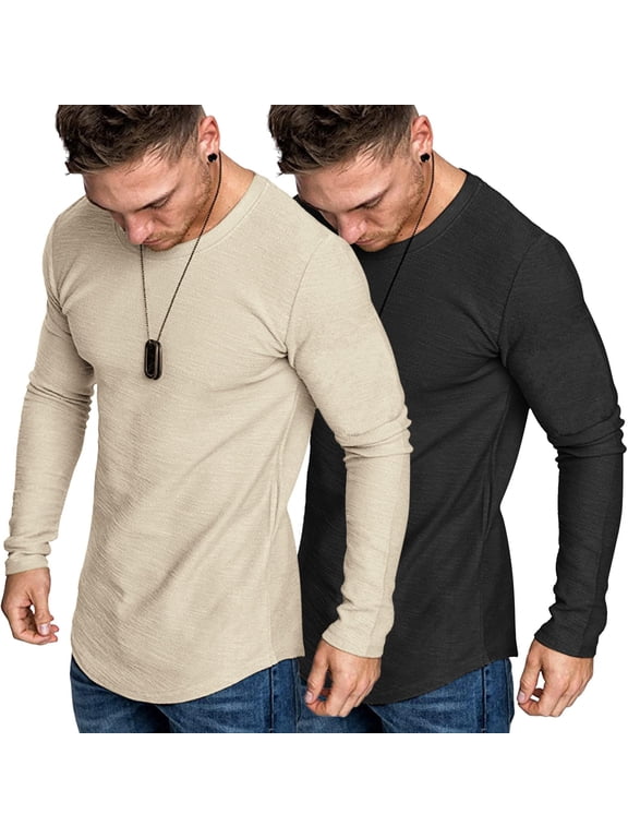 Men Muscle Athletic T Shirt Hipster Bodybuilding Longline Classic Tee