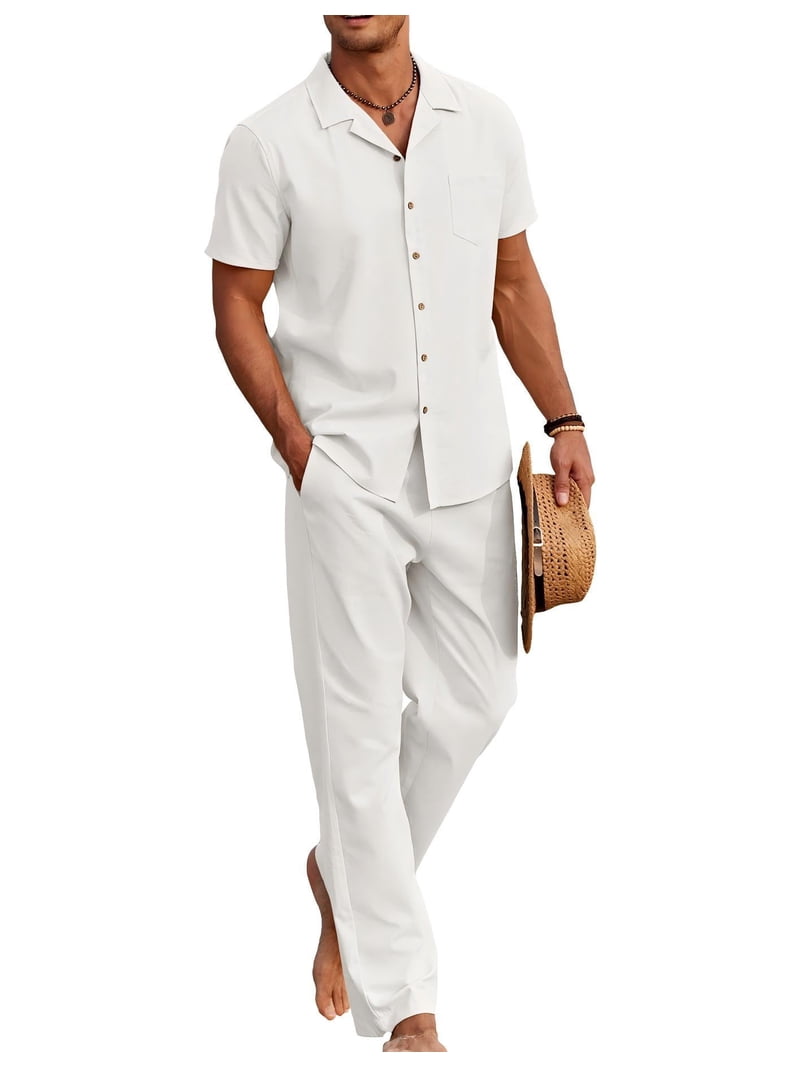 casual beach dress for men COOFANDY - Brandclub